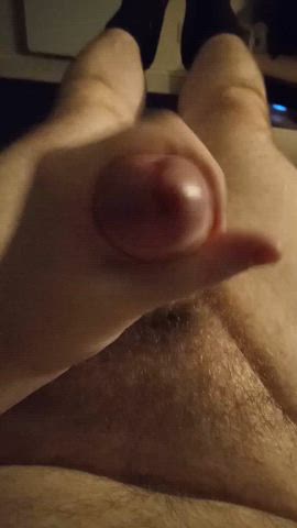 cock cum pubic hair uncircumcised uncut gif