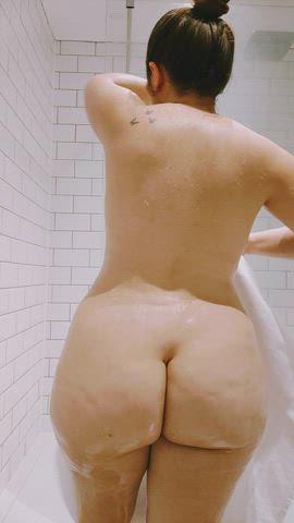 ass big ass shower gif