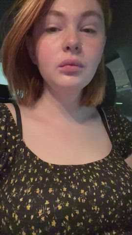 emo goth redhead goth-girls gif