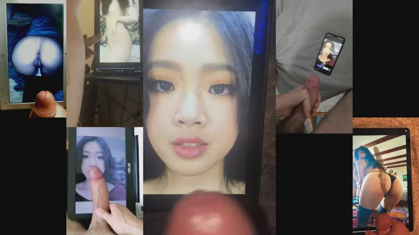His asian gf got drenched