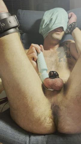 That time the orgasm left him shaking and dumb. [F][M]