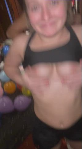 college flashing nude gif