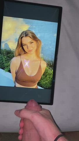 Brooke monk got my fat load on her face, who should I do next ?