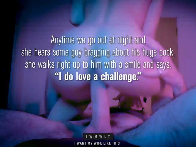 caption hotwife stag vixen gif