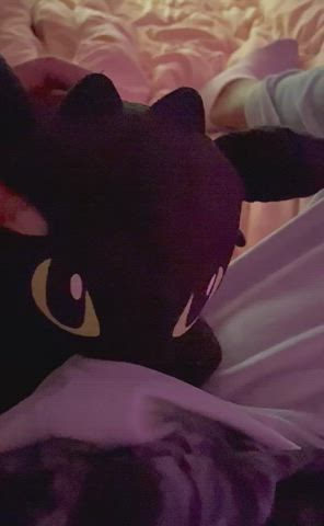 good boy Toothless wearing daddy's cock ring 🖤