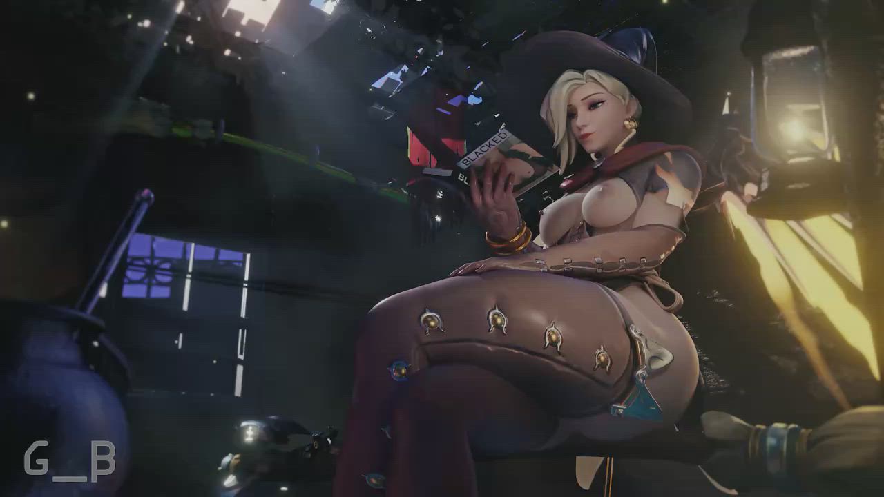 Mercy wants to suck ( gemeralbutch )[Overwatch ]
