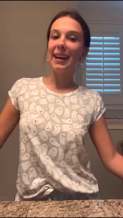 british brunette cute gif