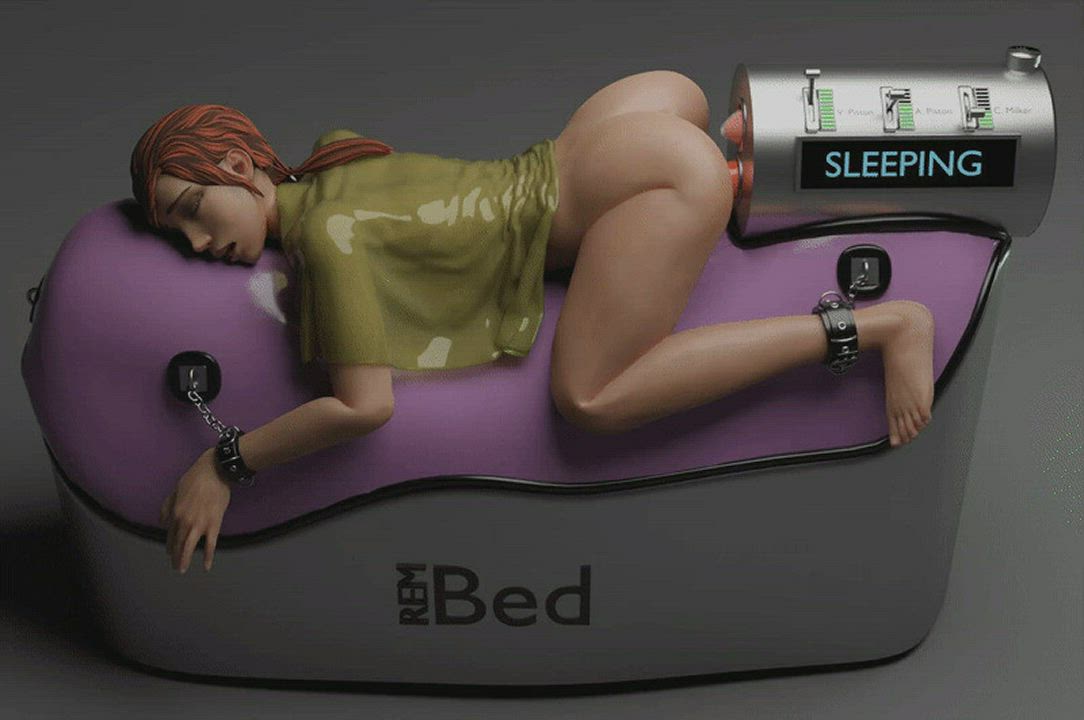 3D Bondage Fuck Machine gif