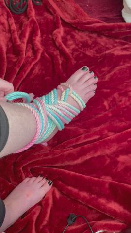 How do you all feel about tied up feet?