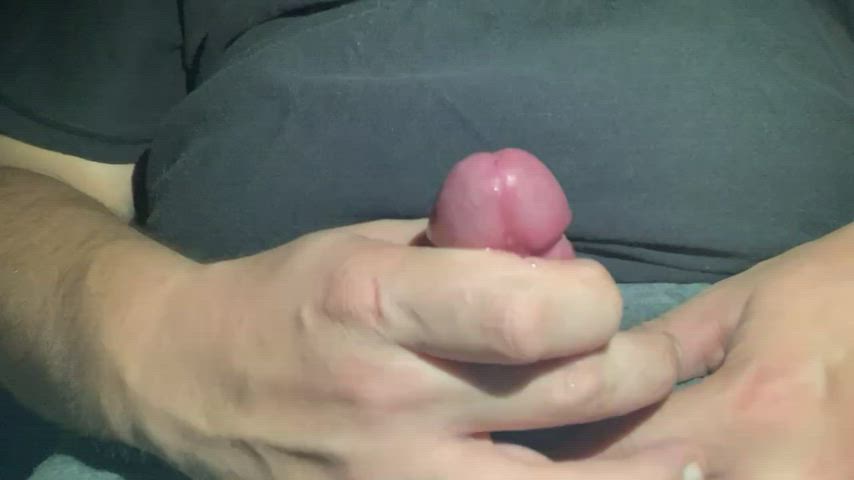 amateur cock cum cumshot homemade male masturbation masturbating gif