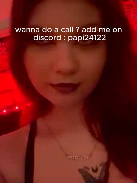 big tits busty caption daddy goth redhead tattoo tattooed teen sissycaption gif