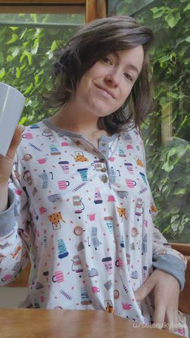 Good Morning, Let me and my cuppa Yerba Mate Warm You Up! My New Snapchat NaomiWildman22