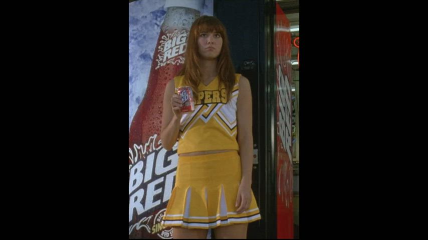 Blonde Cute Uniform gif