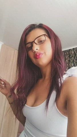 latina lips natural office small tits gif