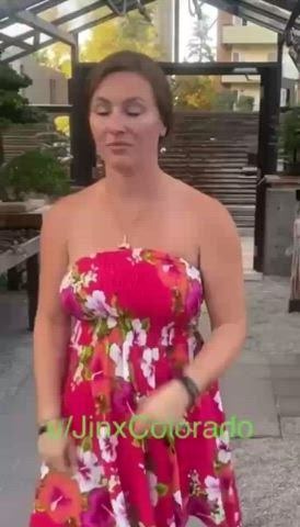 Quick flash. Could you see my titties [drop]