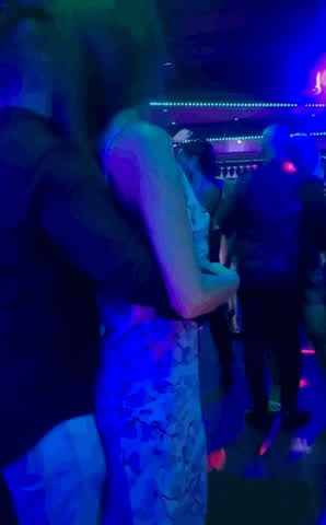 asianhotwife dancing dress watching gif