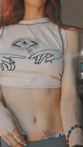 My tits may be small, but we both know they would look spectacular with your cock