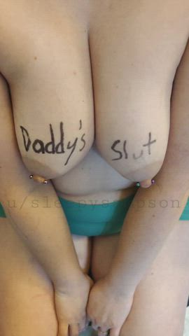 daddy's little cum slut ready to breed [oc]