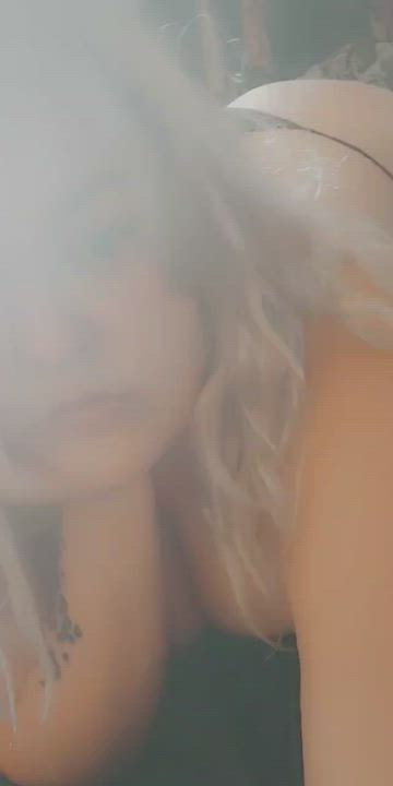 Big Ass Big Tits Blonde Booty Busty Lesbian OnlyFans Pawg Thick Thong gif