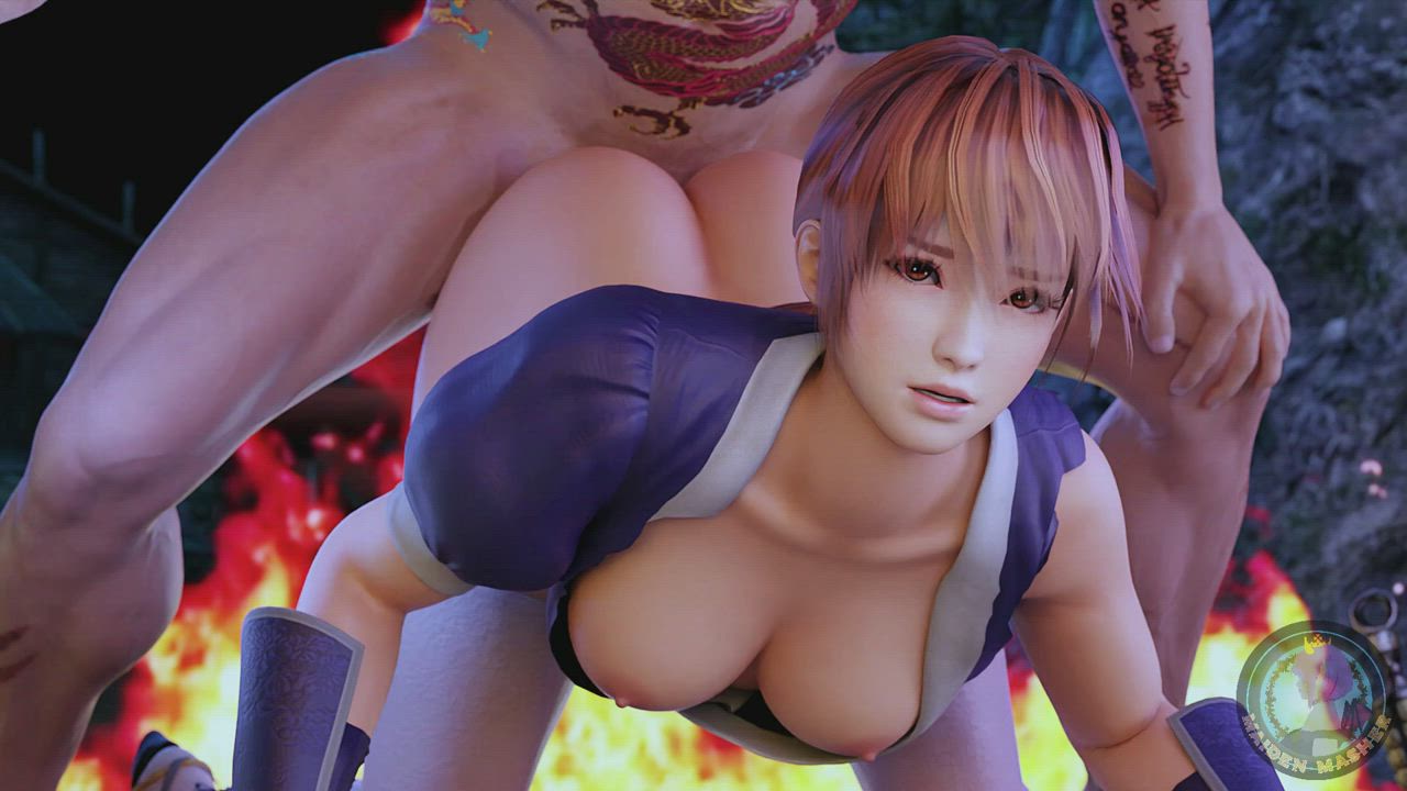 Preview of upcoming Kasumi "Kunoichi Gaiden Chapter 2" animation (Maiden