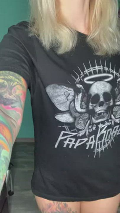 not sure if my tats make me look like a bad girl or are just ugly