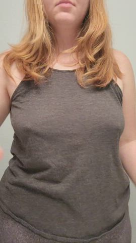My tits feel so full... would you like to grab them? [OC]