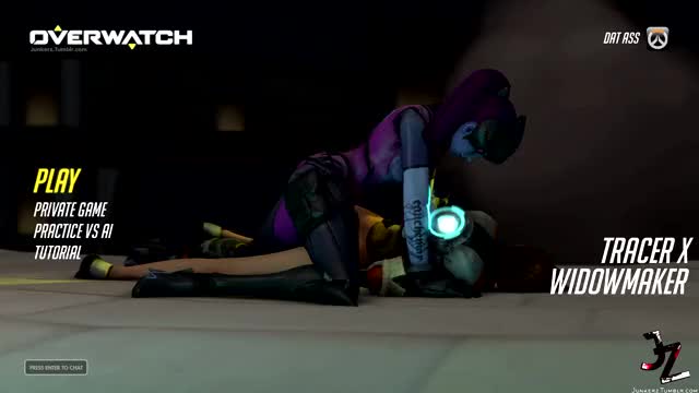 Tracer x Widowmaker - Main menu