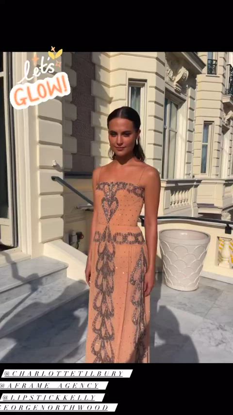 actress alicia vikander beautiful celebrity sexy gif