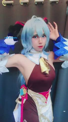 Amateur Asian Cosplay gif