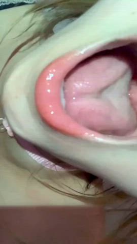 jav spit sucking gif