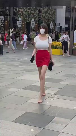 Asian Boobs Girls gif
