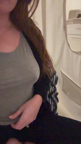 Sometimes I sneak away just to show you my tits.