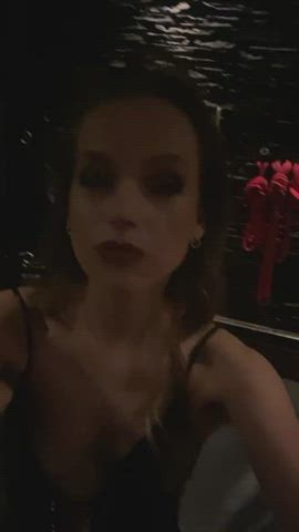 BDSM Femdom Fetish OnlyFans Sheer Clothes gif