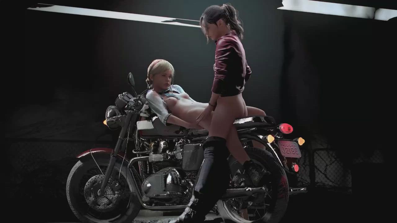 3D Lesbian gif