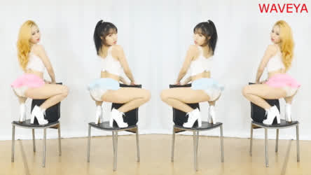 Asian Ass Dancing Korean Twerking gif