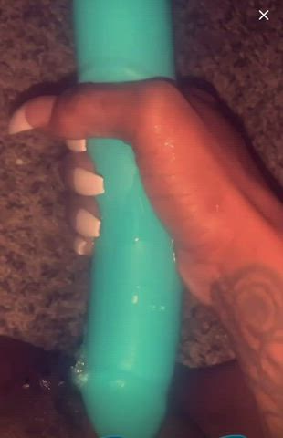 Dripping Erotic JustForFans Sloppy Squirting Toys Vibrator Watersports Wet and Messy