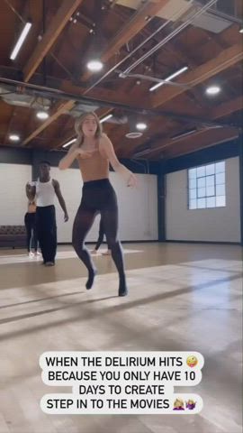 Ass Julianne Hough Spandex gif