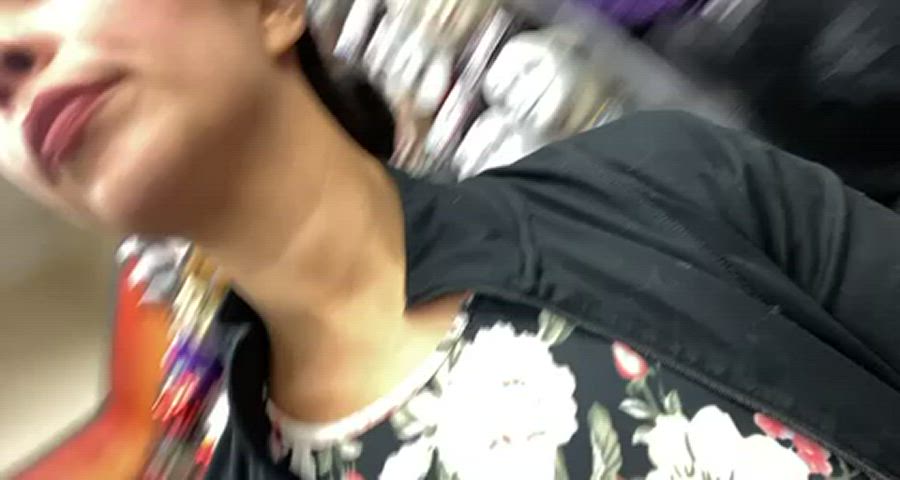 Flashing at a spooky store near you