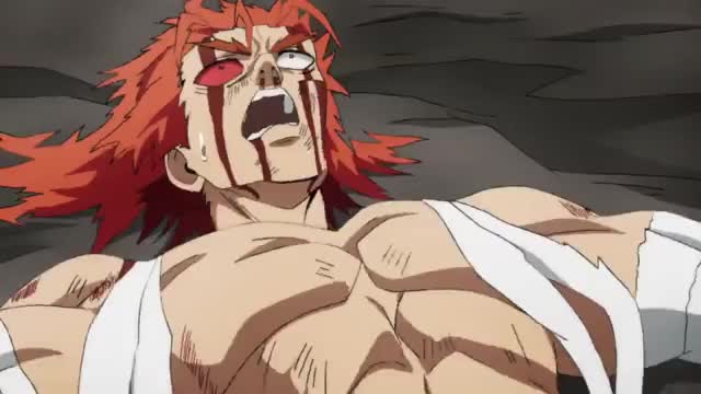 Garou is brutally hit by Bang's punch
