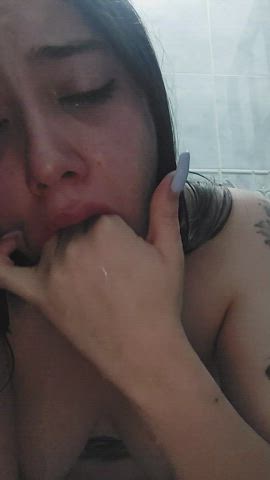 puke in toilet!! venus-voms