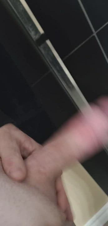 Big Dick Cum Cumshot Orgasm Shower Solo gif
