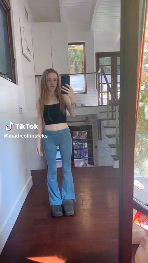 camel toe fat pussy madi collins redhead sexy gif