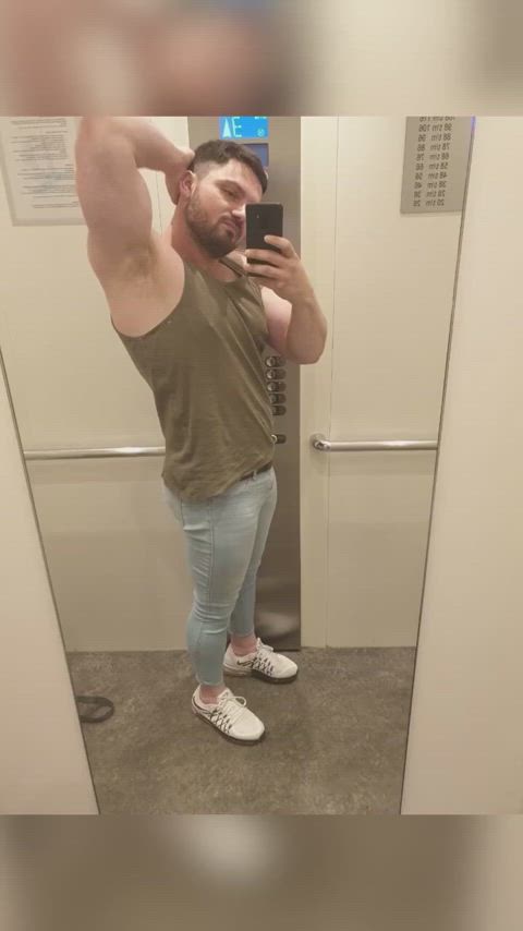 big ass cute gay jeans outdoor skinny solo tribute bisexual-male booty-boys bubble-butt