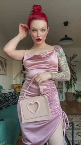 Tight Pink Satin