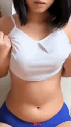 Anyone know her name? [drop boobs]