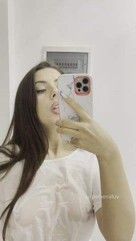 Use your tongue first
