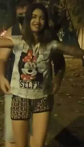 Big Ass Big Tits NSFW Naked Natural Tits Nipples Nude Petite gif