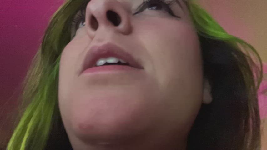 alt alternative babe fetish giantess kinky latina mexican pov sfw mouth-kink gif