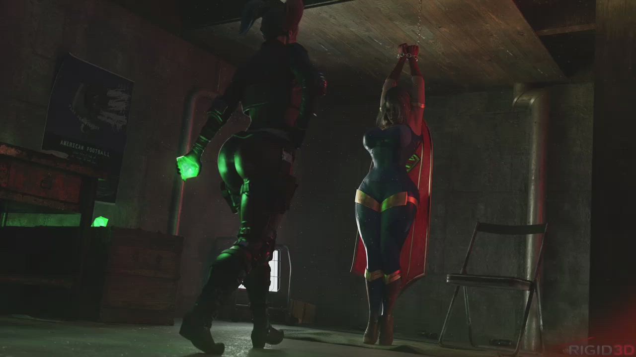 Blonde Harley Quinn gif
