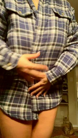 This vintage flannel isn't doing it for me in this rare Texas winter. Keep me warm?